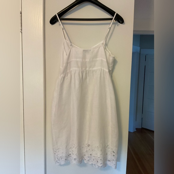 White Linen Theory Sundress - Picture 2 of 3